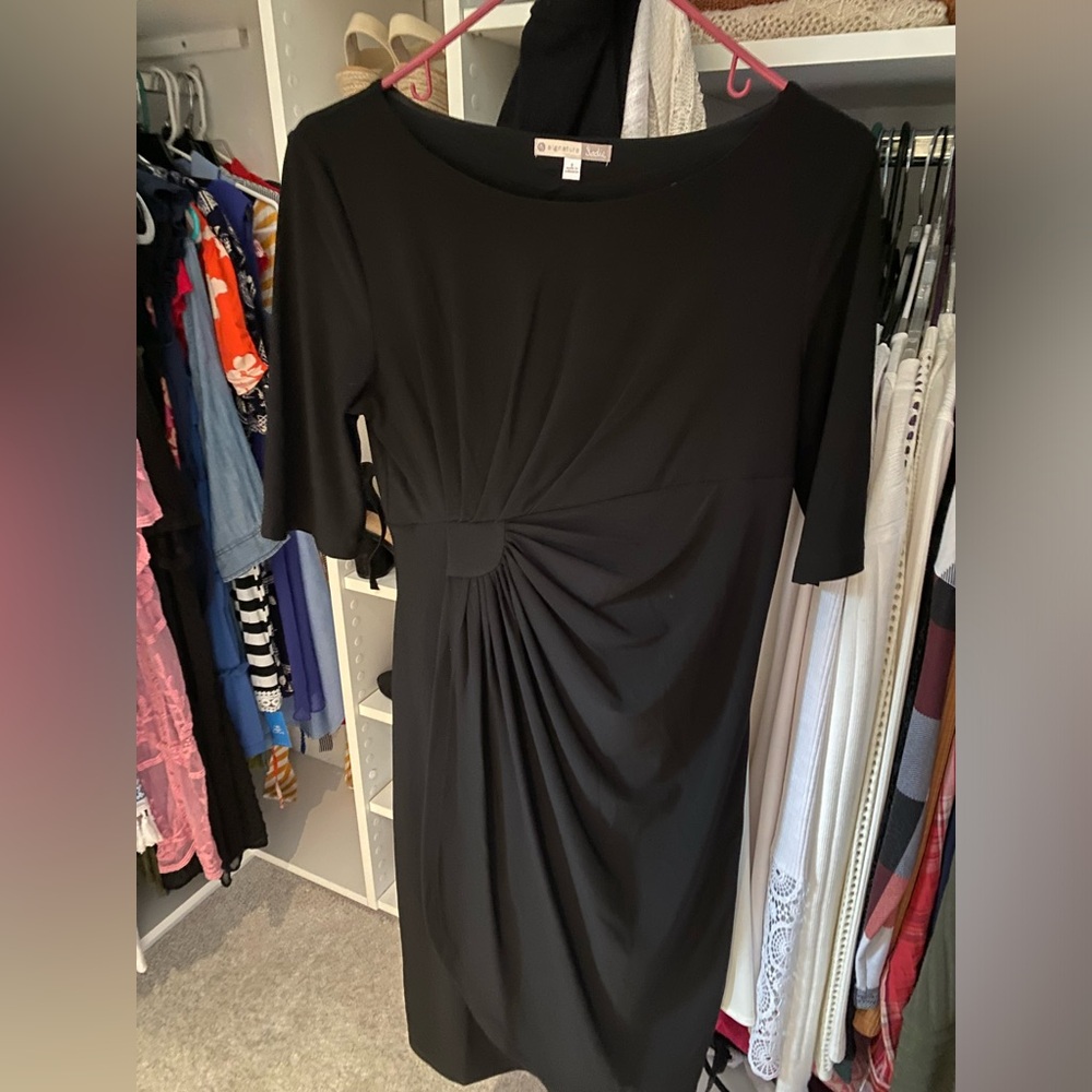 Classic black dress